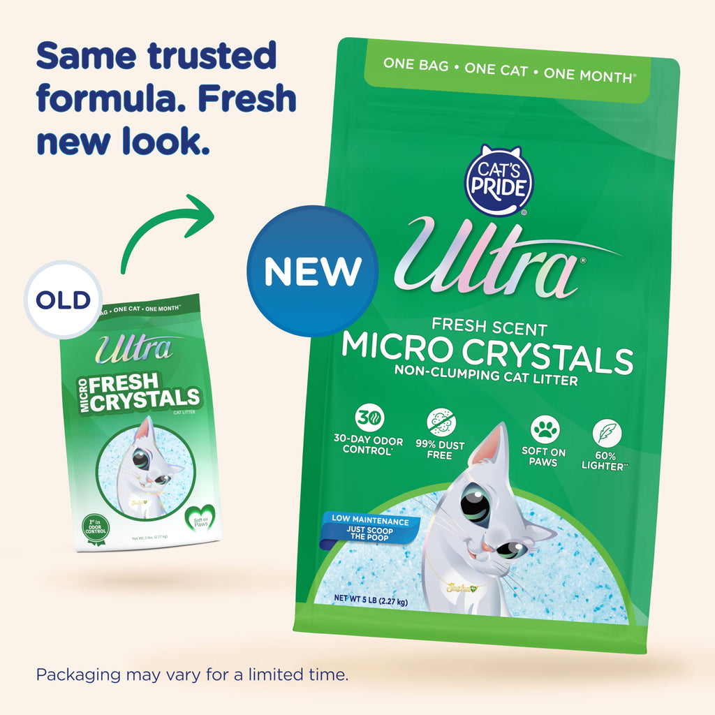 Fresh Scent Micro Crystals Litter 5lb Z432401