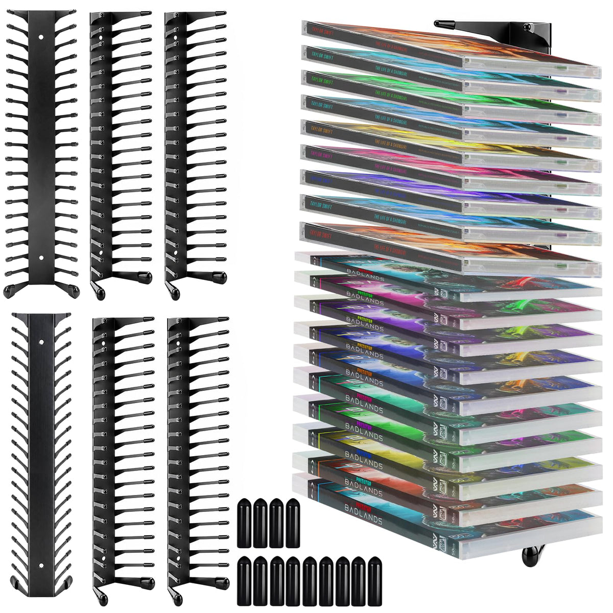 Anti-Drop CD Storage Shelf 6 Pack M899