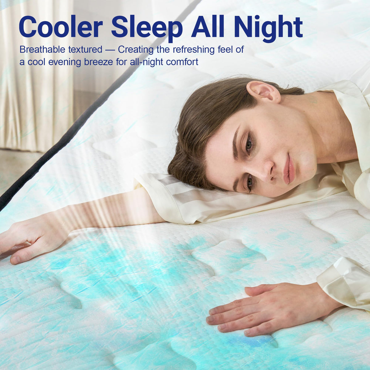 Full 12 Inch Hybrid Mattress with Memory Foam L5898