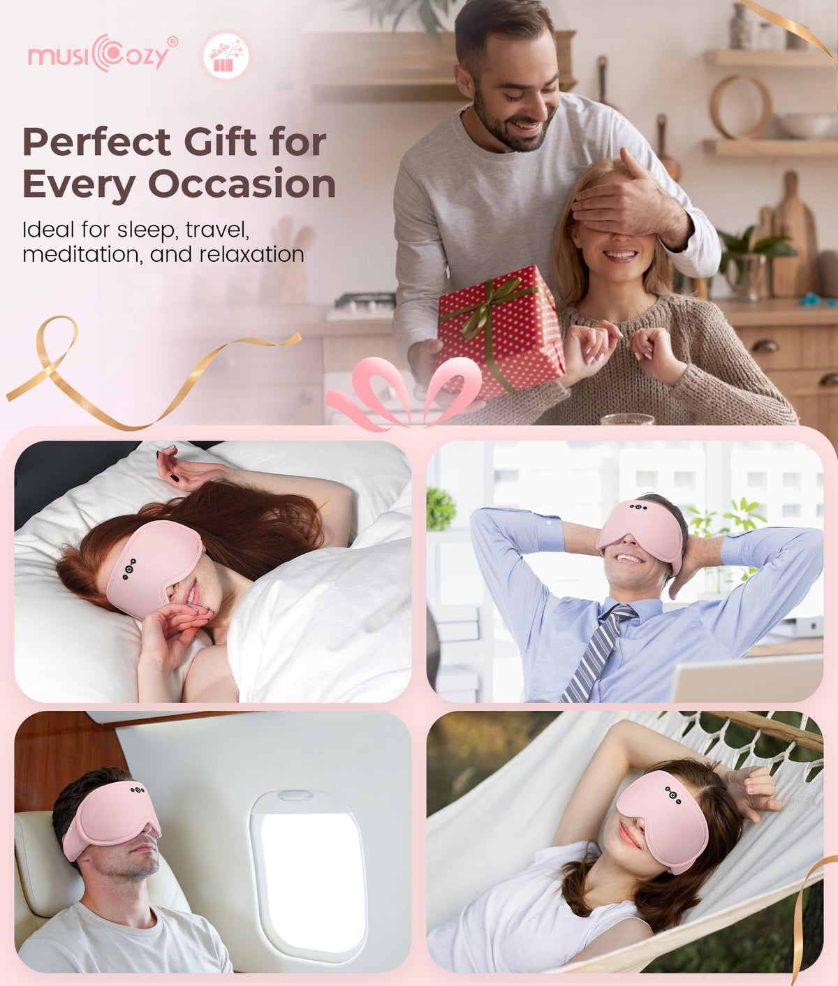 Bluetooth Sleep Mask Headphones S147286