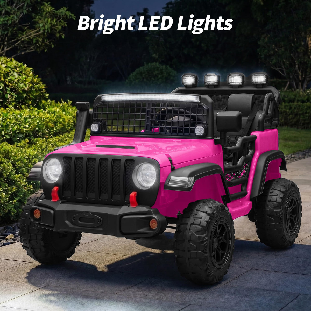 2 Seater 24V Electric Ride on Car with Remote A4750