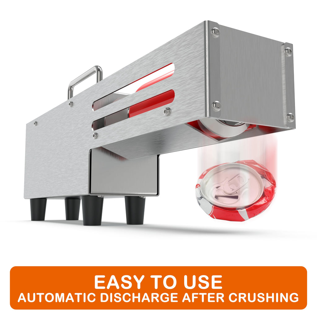 16 Oz/12 Oz Stainless Steel Electric Can Crusher L775342