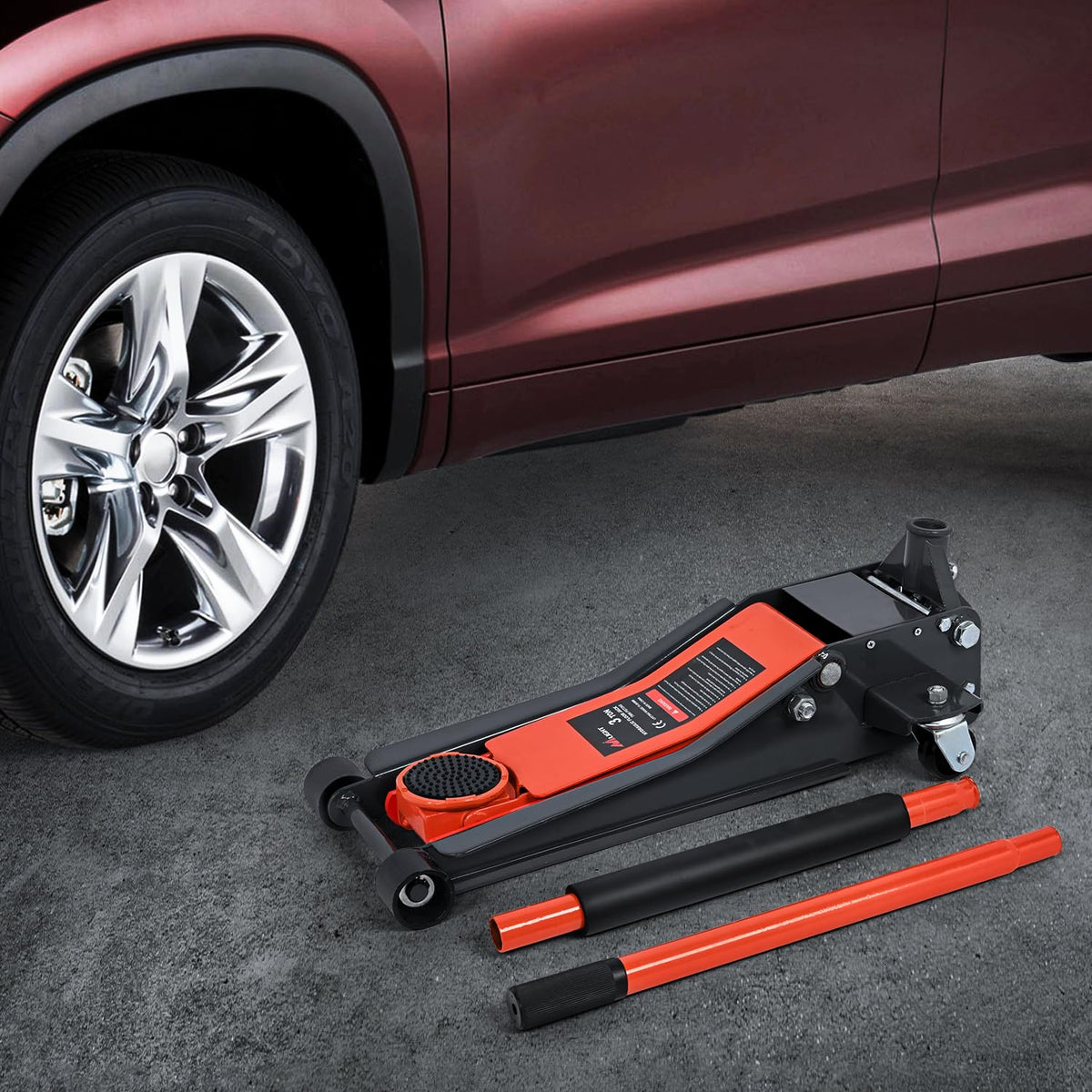 3 Ton Low Profile Hydraulic Floor Jack H156
