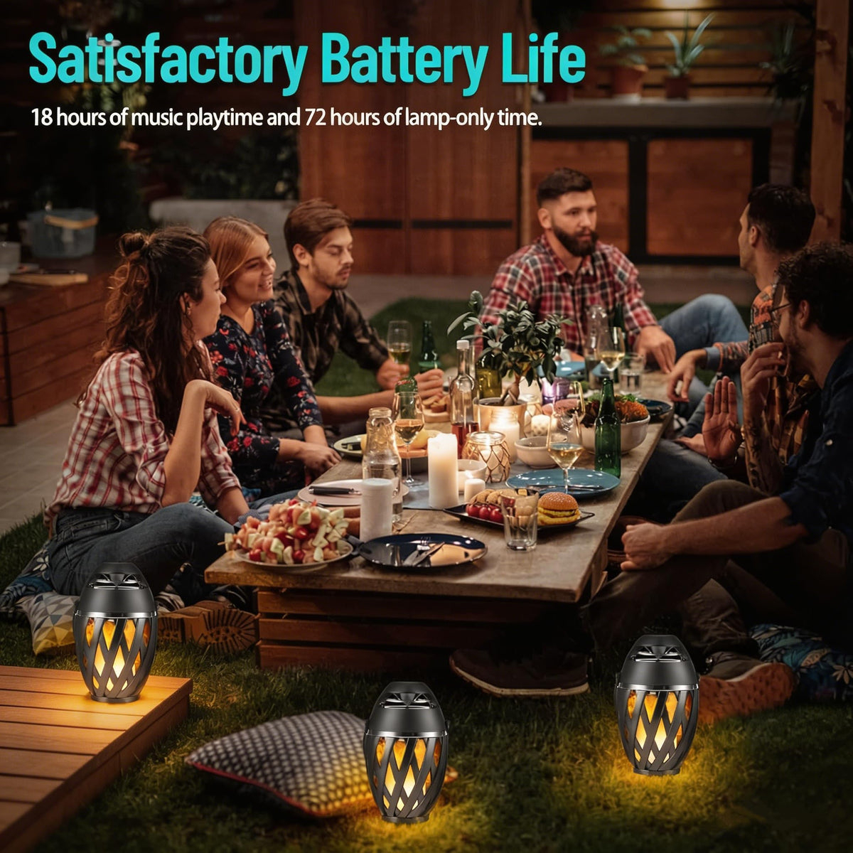 2 Pack Waterproof Wireless Bluetooth Outdoor Speakers Z673692