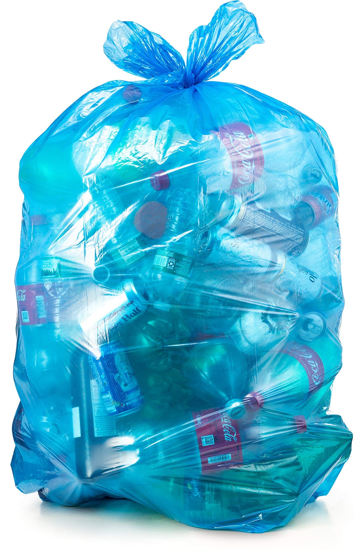 Blue Heavy Duty 33 Gallon Trash Bags 100 Count Z6315