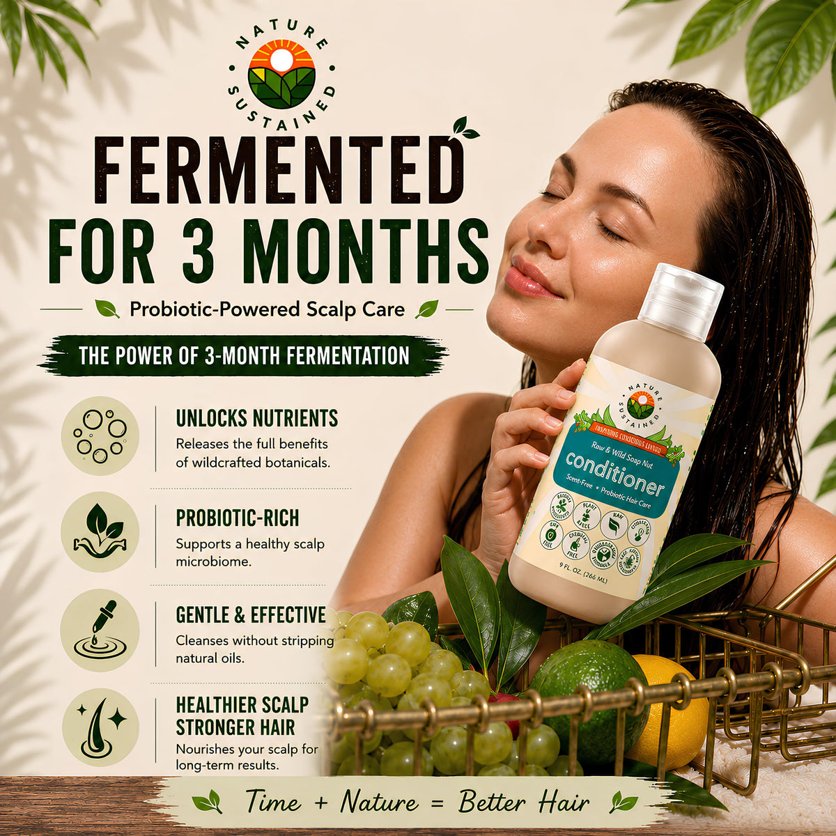 Organic Fragrance Free Conditioner 9 Oz L798