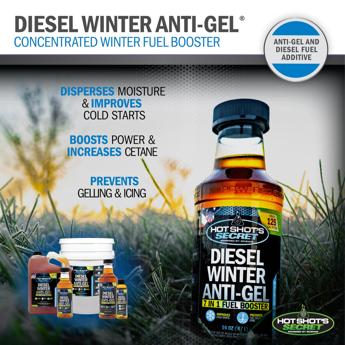 16 oz Diesel Anti-Gel Fuel Treatment Y5342