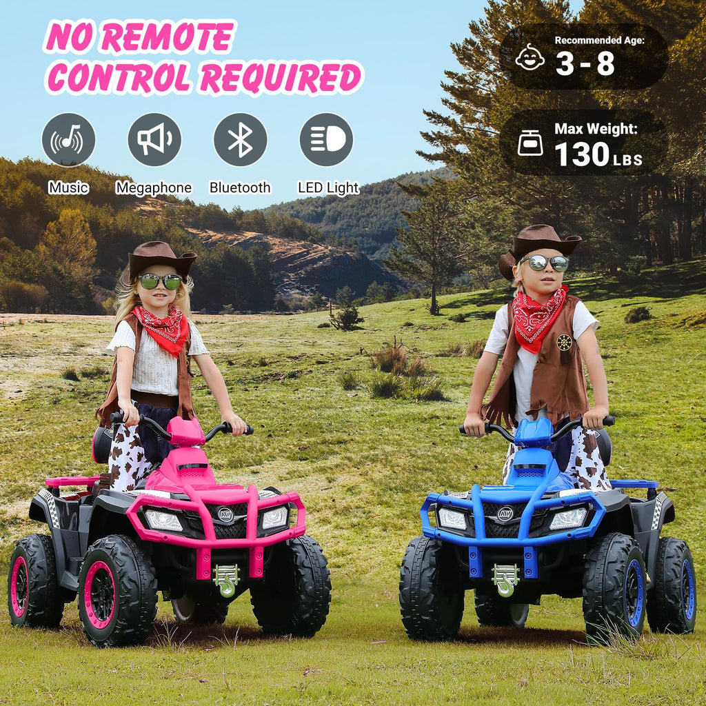 24V 2 Seater 4WD Off-Road Ride on ATV G510604