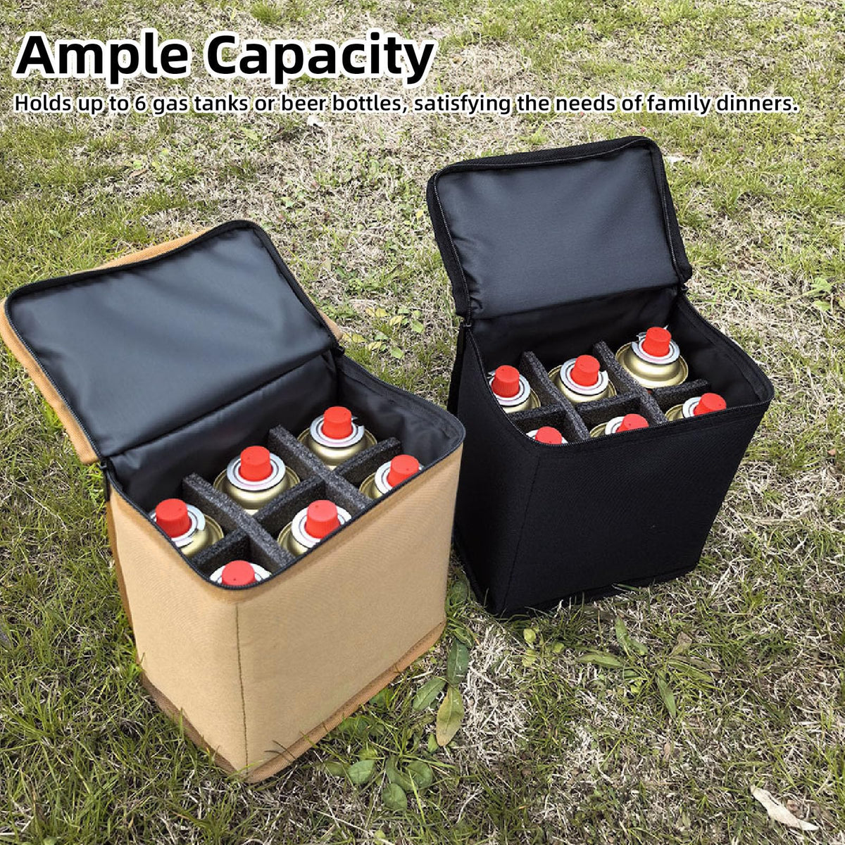 Camping Gas Canister Storage Bag N37478